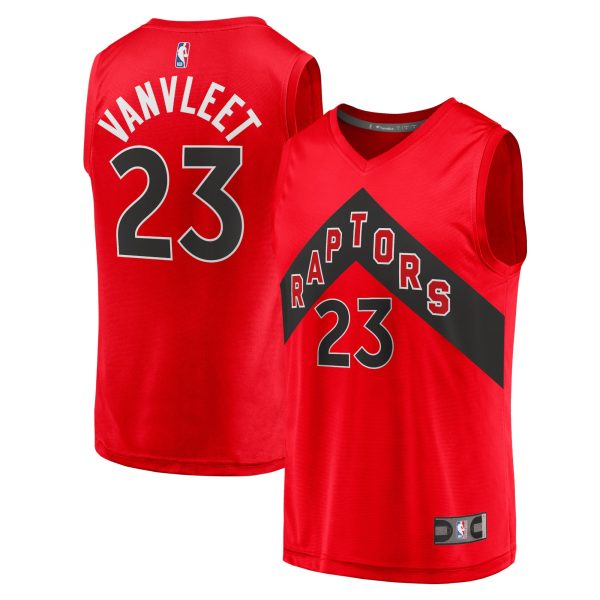 NBA men8217s toronto raptors fred vanvleet fanatics red fast break replica jersey – icon edition Collection - Official Jerseys & Hats | NBA Store