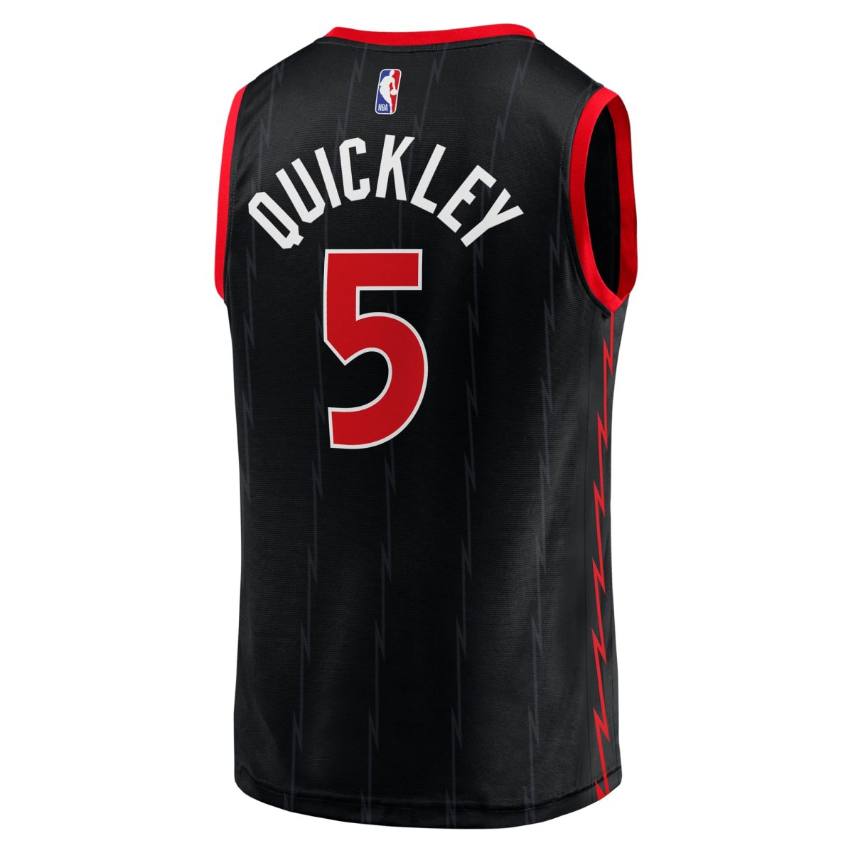 NBA men8217s toronto raptors immanuel quickley fanatics black fast break player jersey – statement edition Collection - Official Jerseys & Hats | NBA Store