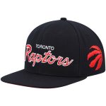 NBA men8217s toronto raptors mitchell amp ness black hardwood classics script 2.0 snapback hat Collection - Official Jerseys & Hats | NBA Store