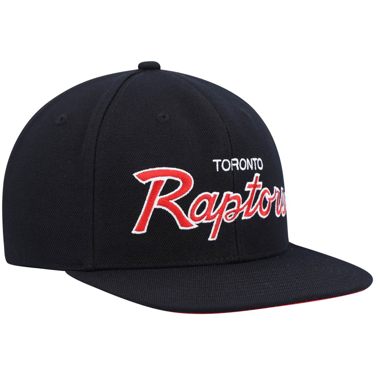 NBA men8217s toronto raptors mitchell amp ness black hardwood classics script 2.0 snapback hat Collection - Official Jerseys & Hats | NBA Store
