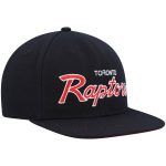 NBA men8217s toronto raptors mitchell amp ness black hardwood classics script 2.0 snapback hat Collection - Official Jerseys & Hats | NBA Store