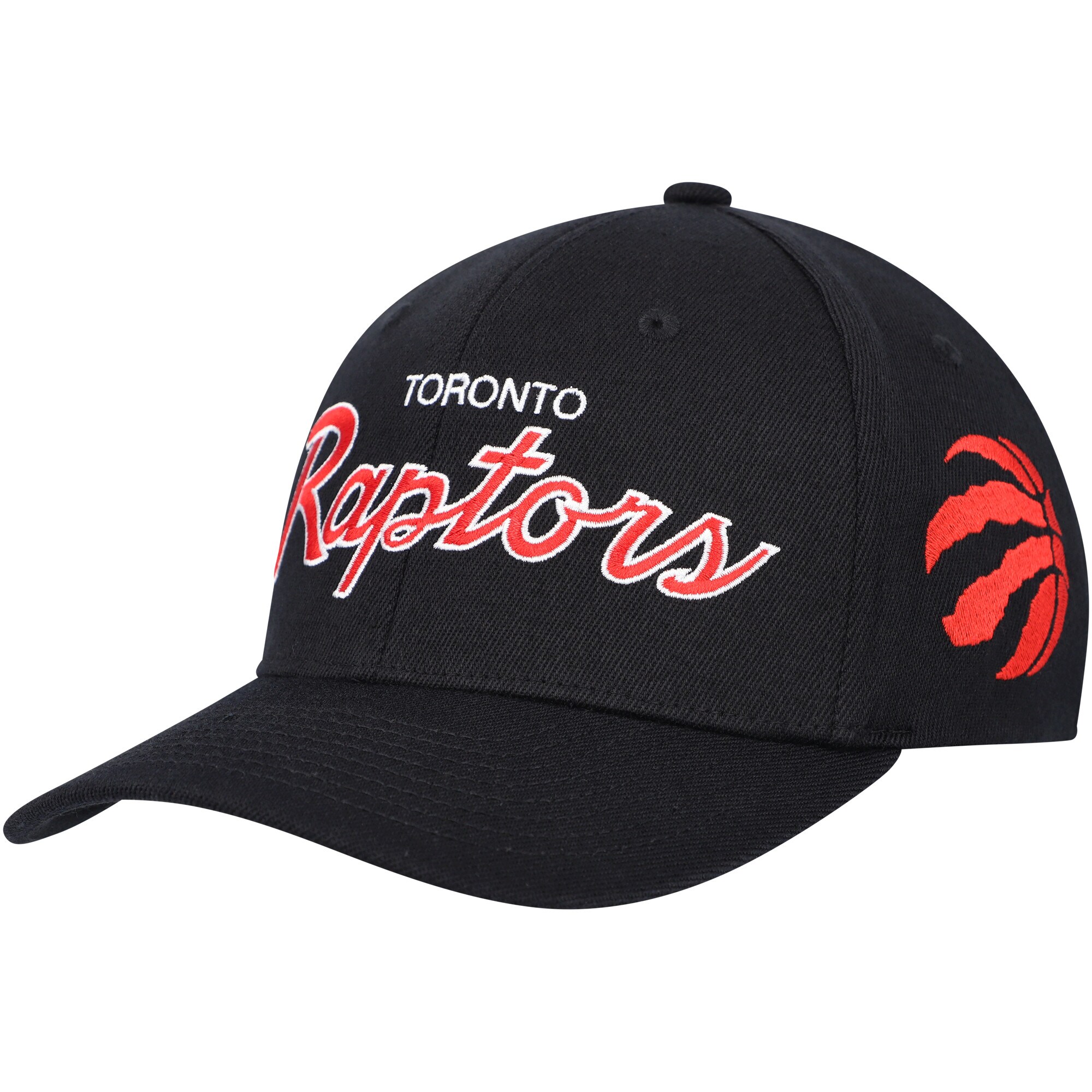 NBA men8217s toronto raptors mitchell amp ness black mvp team script 2.0 stretch snapback hat Collection - Official Jerseys & Hats | NBA Store