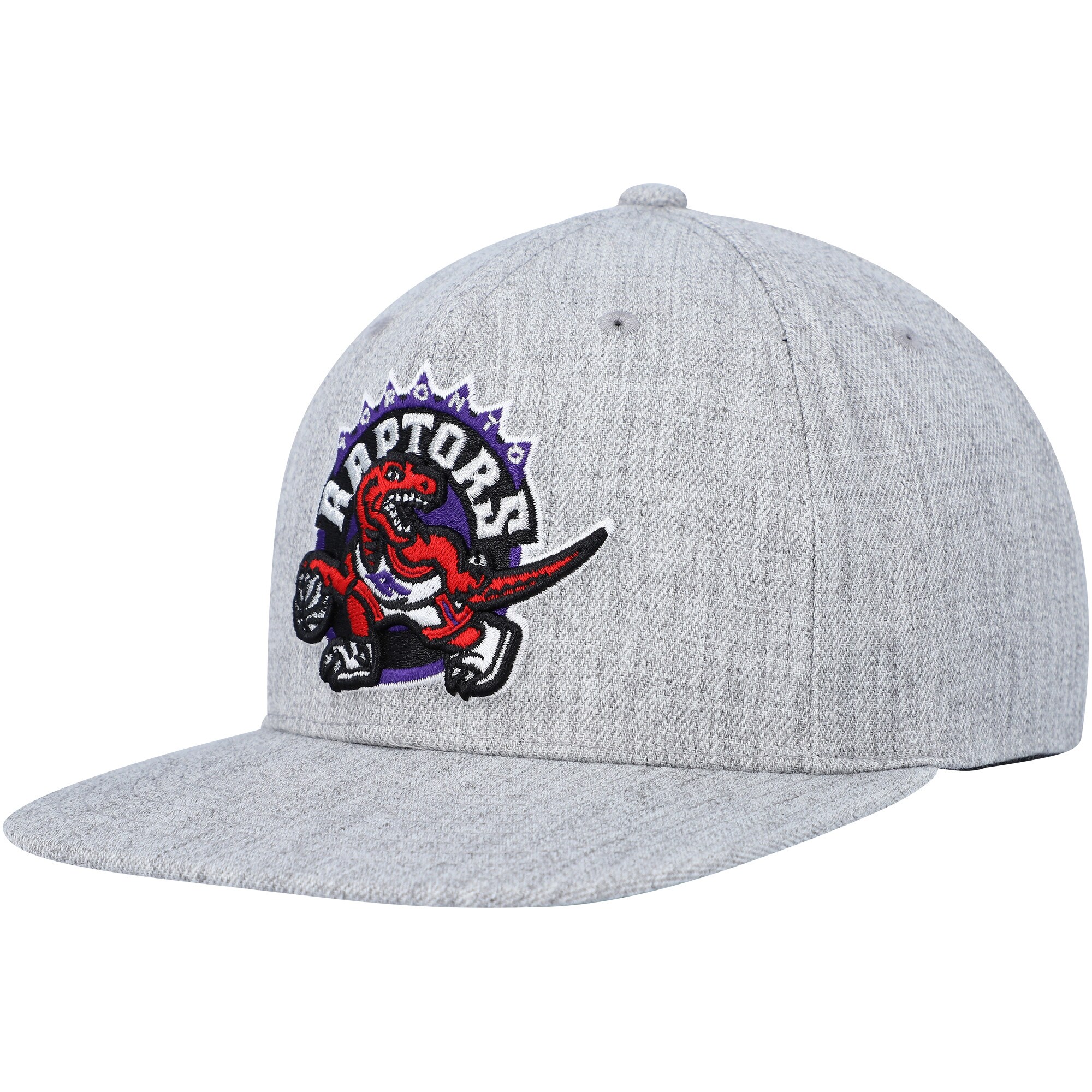 NBA men8217s toronto raptors mitchell amp ness heather gray hardwood classics 2.0 snapback hat Collection - Official Jerseys & Hats | NBA Store