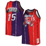 NBA men8217s toronto raptors mitchell amp ness purple red big amp tall hardwood classics 199899 split swingman jersey Collection - Official Jerseys & Hats | NBA Store