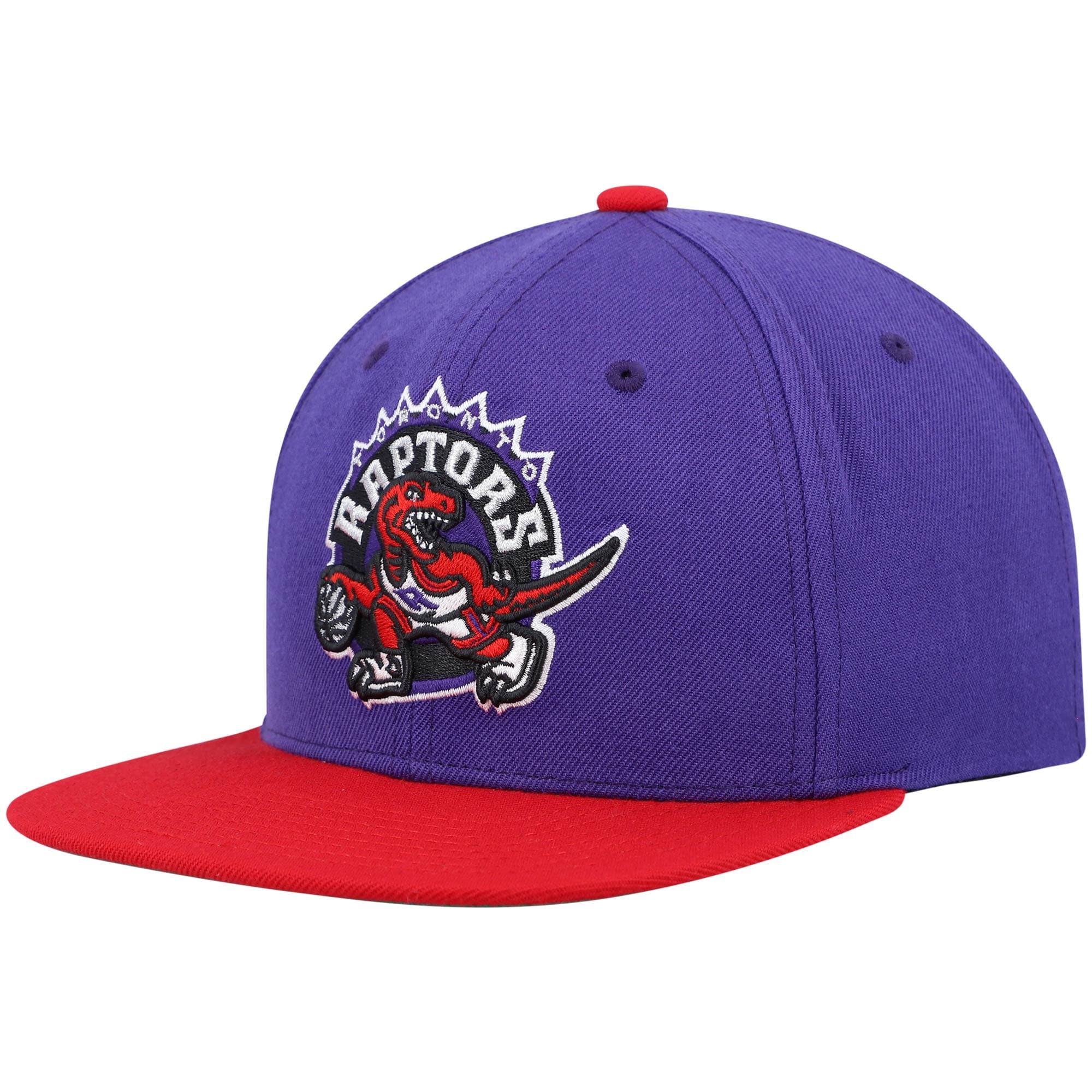 NBA men8217s toronto raptors mitchell amp ness purplered hardwood classics team two-tone 2.0 snapback hat Collection - Official Jerseys & Hats | NBA Store