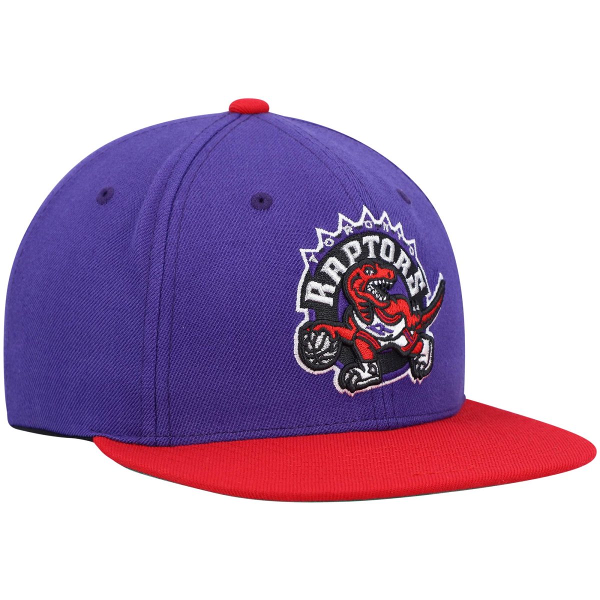 NBA men8217s toronto raptors mitchell amp ness purplered hardwood classics team two-tone 2.0 snapback hat Collection - Official Jerseys & Hats | NBA Store