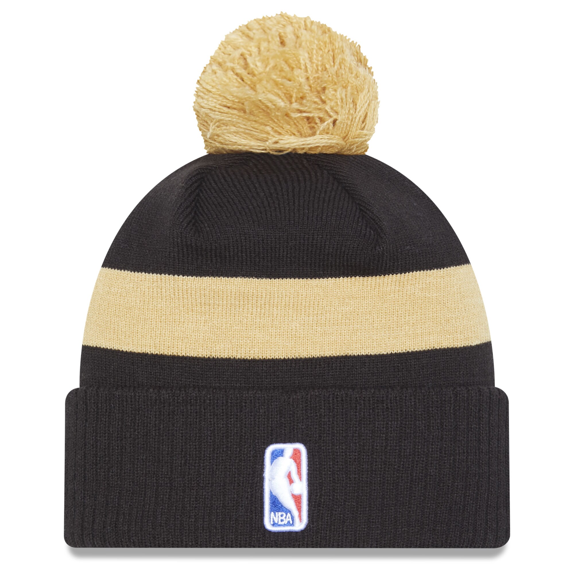 NBA men8217s toronto raptors new era black 202223 city edition official cuffed pom knit hat Collection - Official Jerseys & Hats | NBA Store