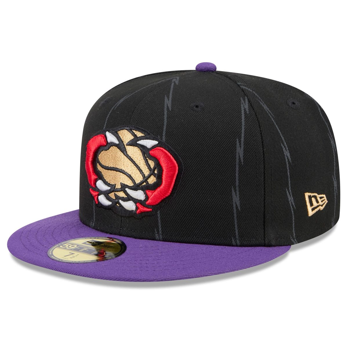 NBA men8217s toronto raptors new era black 202425 city edition 59fifty fitted hat Collection - Official Jerseys & Hats | NBA Store