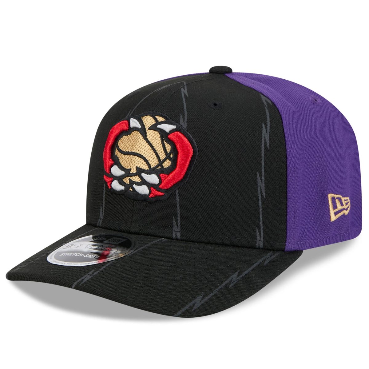 NBA men8217s toronto raptors new era black 202425 city edition 9seventy stretch-snap hat Collection - Official Jerseys & Hats | NBA Store