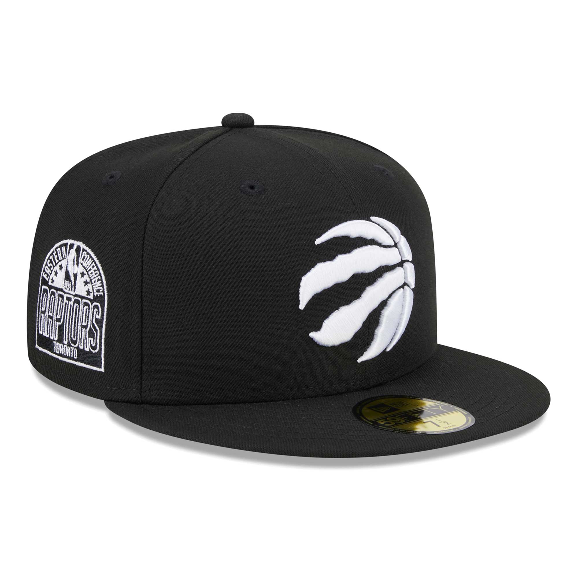 NBA men8217s toronto raptors new era black 59fifty fitted hat Collection - Official Jerseys & Hats | NBA Store