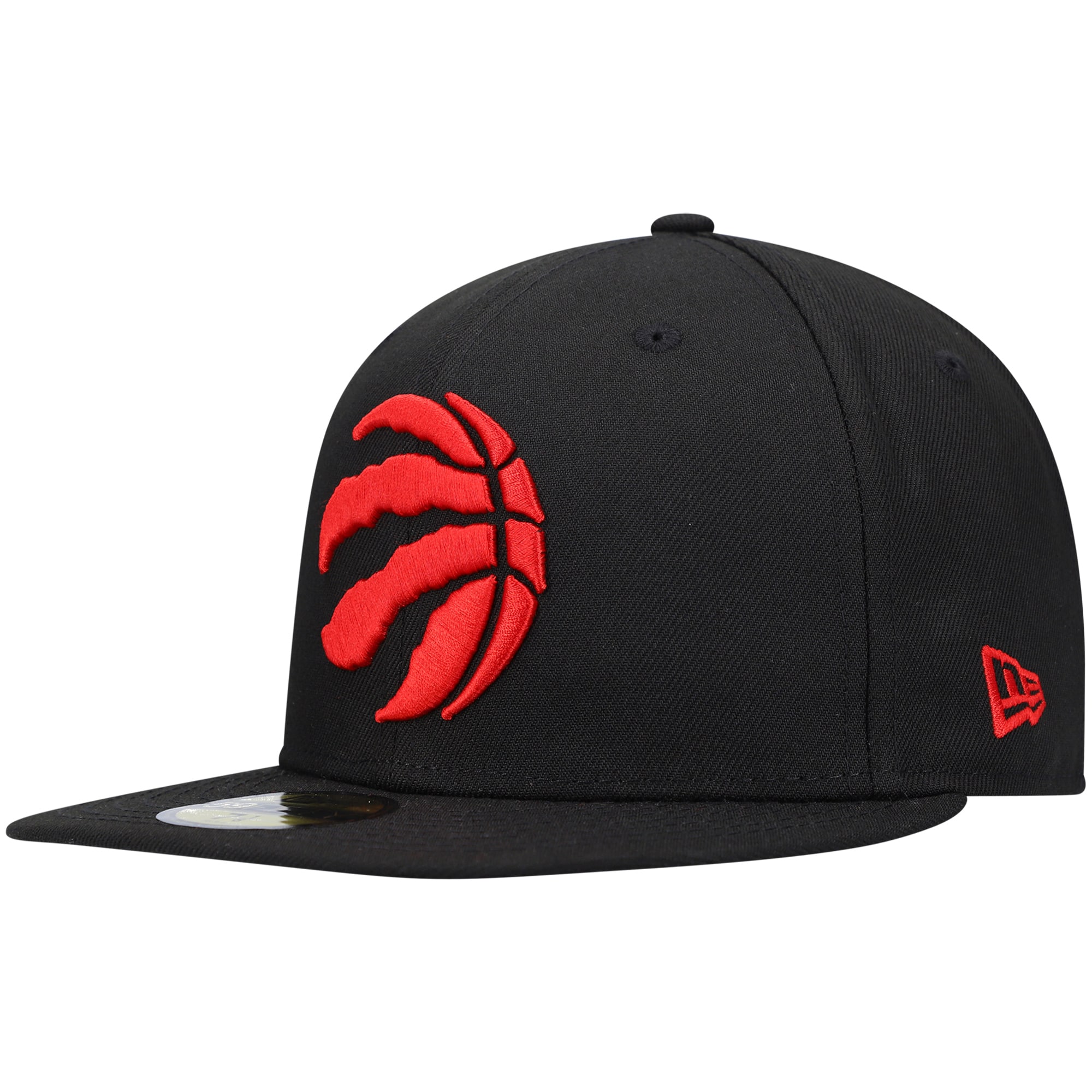 NBA men8217s toronto raptors new era black logo official team color 59fifty fitted hat Collection - Official Jerseys & Hats | NBA Store