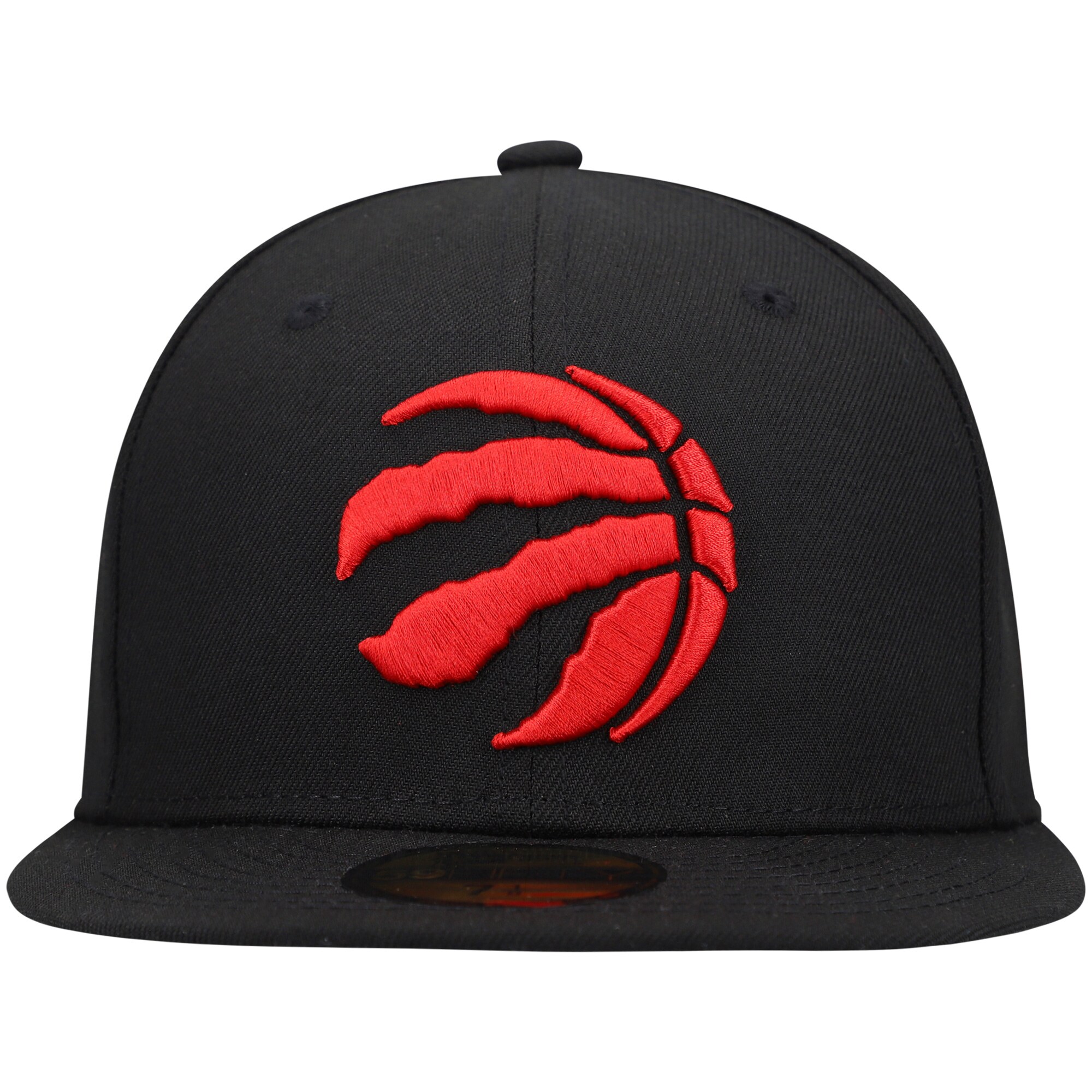 NBA men8217s toronto raptors new era black logo official team color 59fifty fitted hat Collection - Official Jerseys & Hats | NBA Store