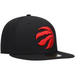 NBA men8217s toronto raptors new era black logo official team color 59fifty fitted hat Collection - Official Jerseys & Hats | NBA Store