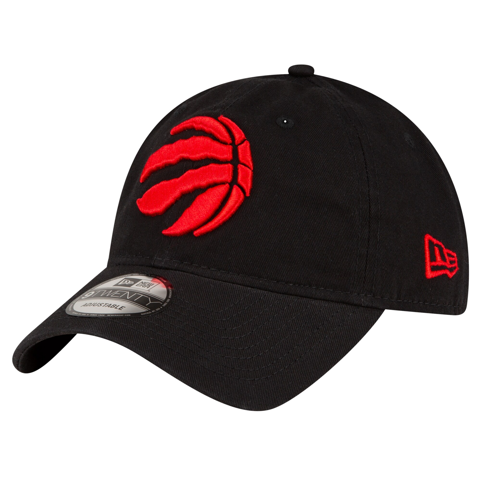 NBA men8217s toronto raptors new era black team 2.0 9twenty adjustable hat Collection - Official Jerseys & Hats | NBA Store