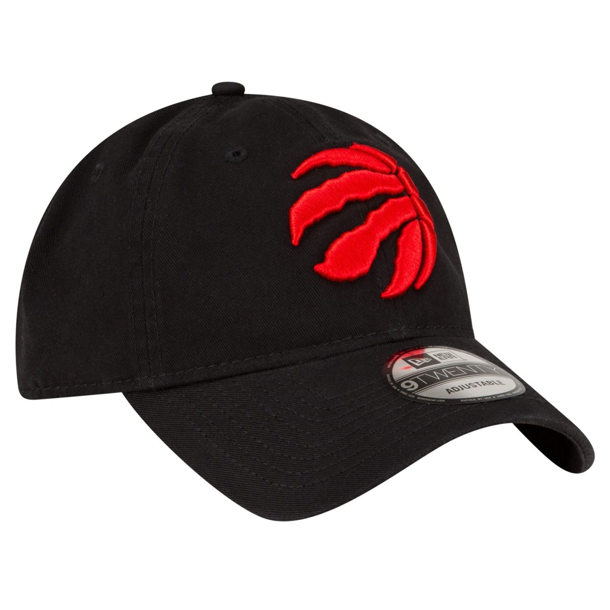 NBA men8217s toronto raptors new era black team 2.0 9twenty adjustable hat Collection - Official Jerseys & Hats | NBA Store