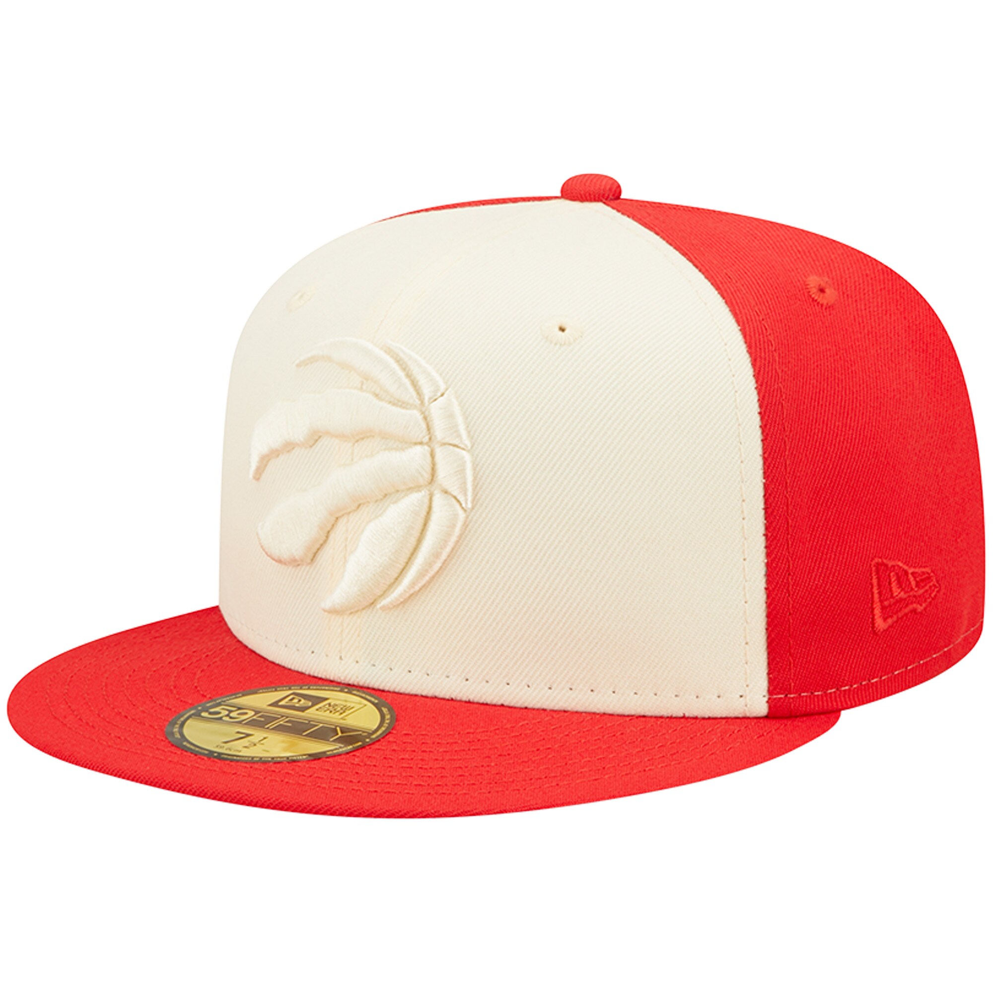 NBA men8217s toronto raptors new era creamred cork two-tone 59fifty fitted hat Collection - Official Jerseys & Hats | NBA Store