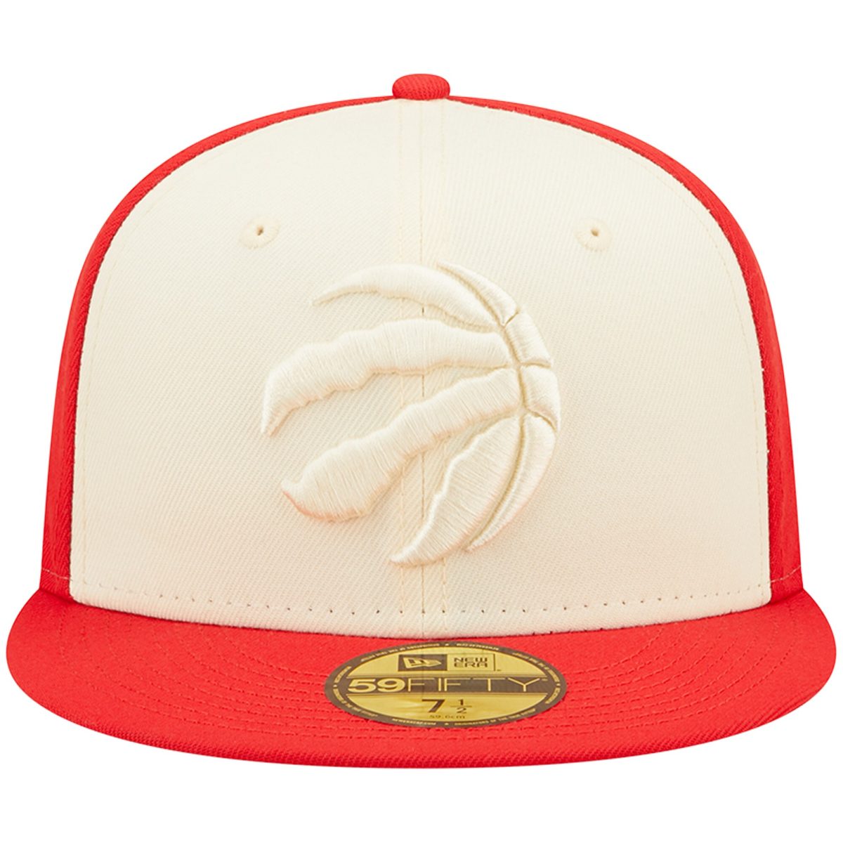 NBA men8217s toronto raptors new era creamred cork two-tone 59fifty fitted hat Collection - Official Jerseys & Hats | NBA Store