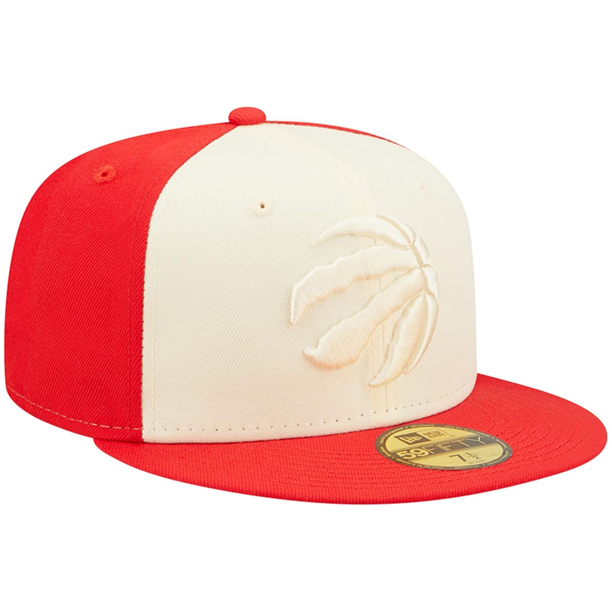NBA men8217s toronto raptors new era creamred cork two-tone 59fifty fitted hat Collection - Official Jerseys & Hats | NBA Store