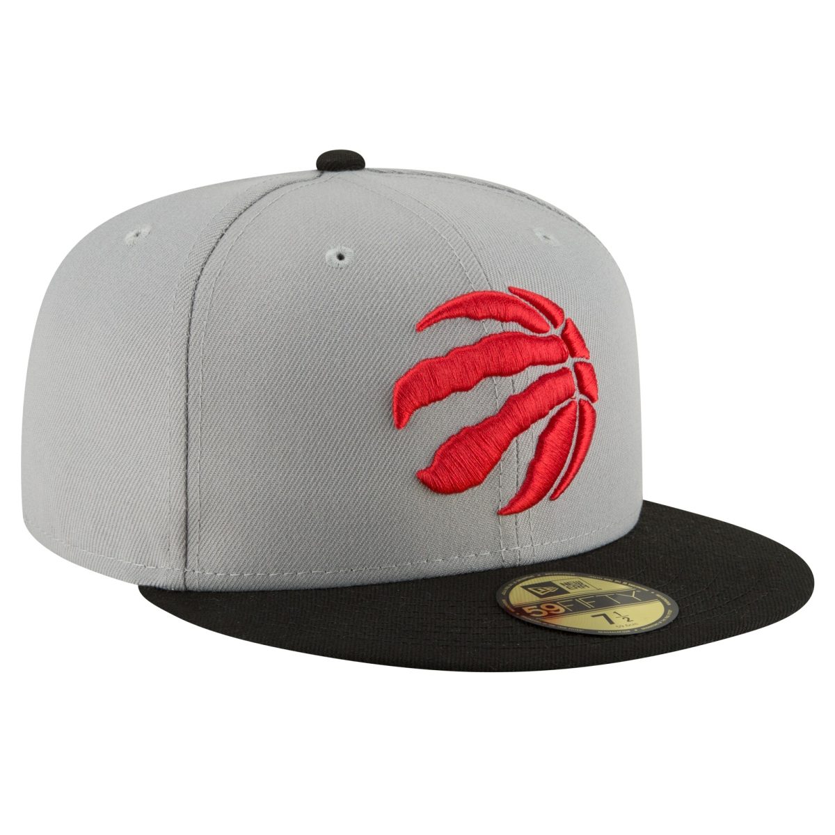 NBA men8217s toronto raptors new era grayblack 2-tone 59fifty fitted hat Collection - Official Jerseys & Hats | NBA Store