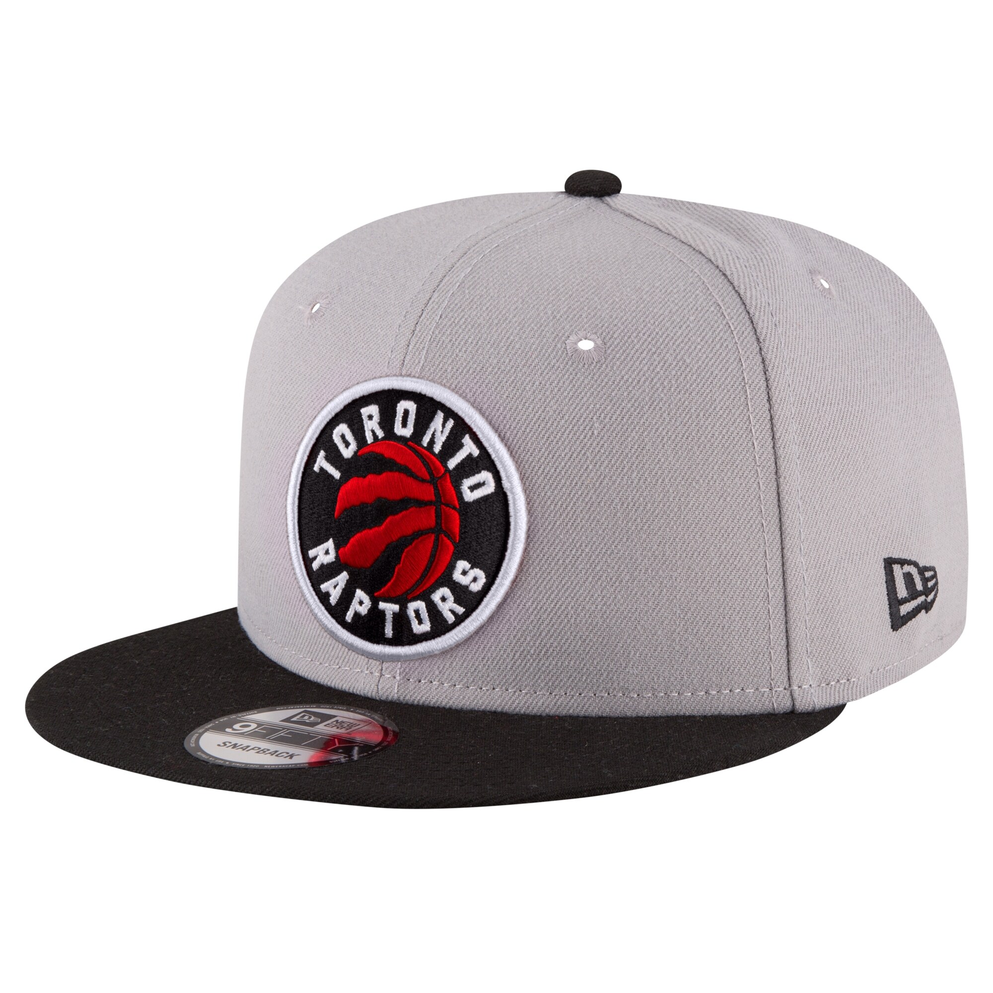 NBA men8217s toronto raptors new era grayblack official team color 2tone 9fifty snapback hat Collection - Official Jerseys & Hats | NBA Store