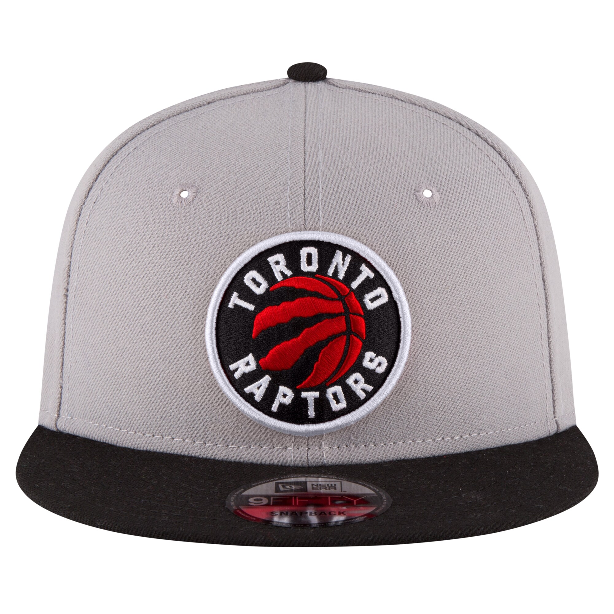 NBA men8217s toronto raptors new era grayblack official team color 2tone 9fifty snapback hat Collection - Official Jerseys & Hats | NBA Store