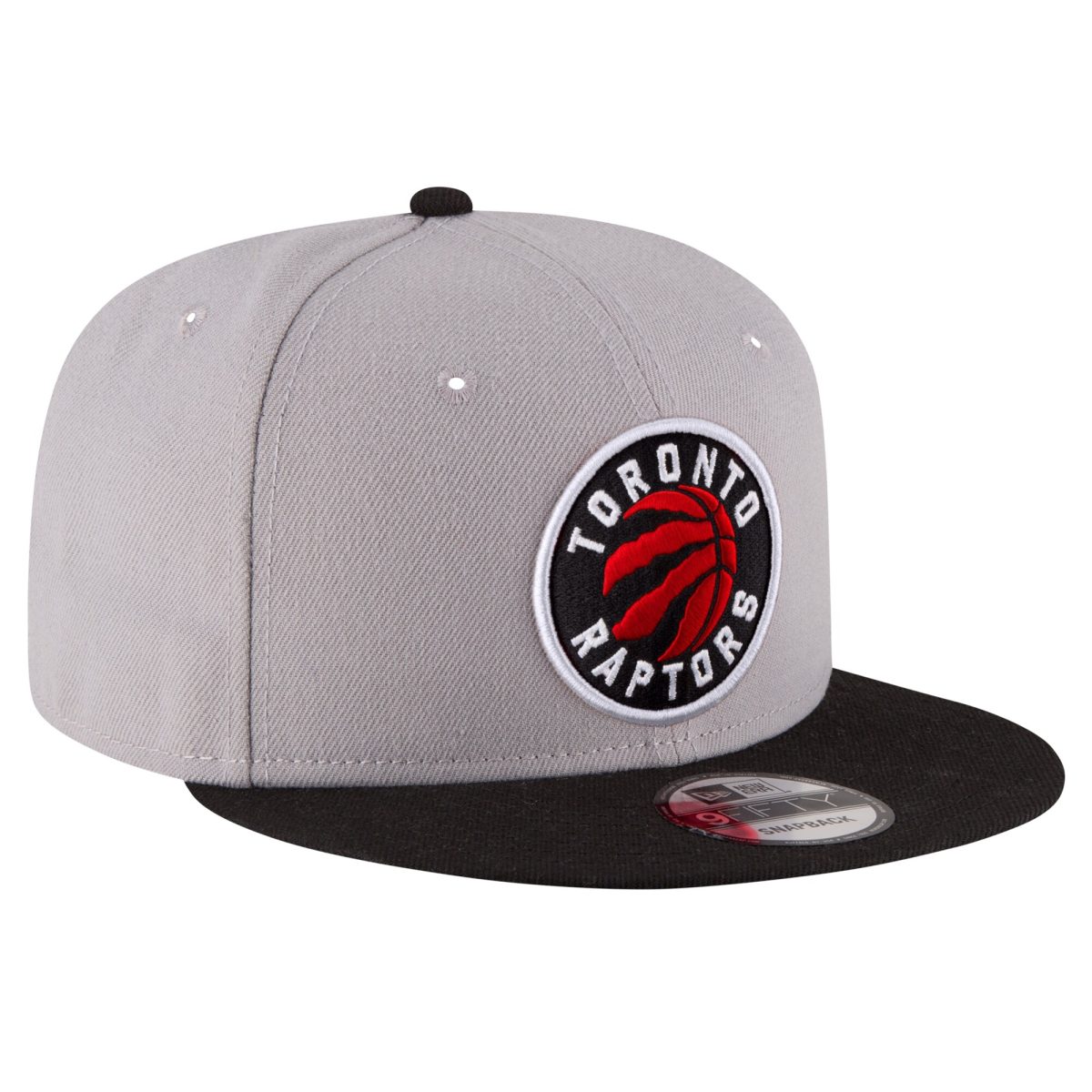 NBA men8217s toronto raptors new era grayblack official team color 2tone 9fifty snapback hat Collection - Official Jerseys & Hats | NBA Store