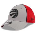 NBA men8217s toronto raptors new era grayred piped two-tone 39thirty flex hat Collection - Official Jerseys & Hats | NBA Store