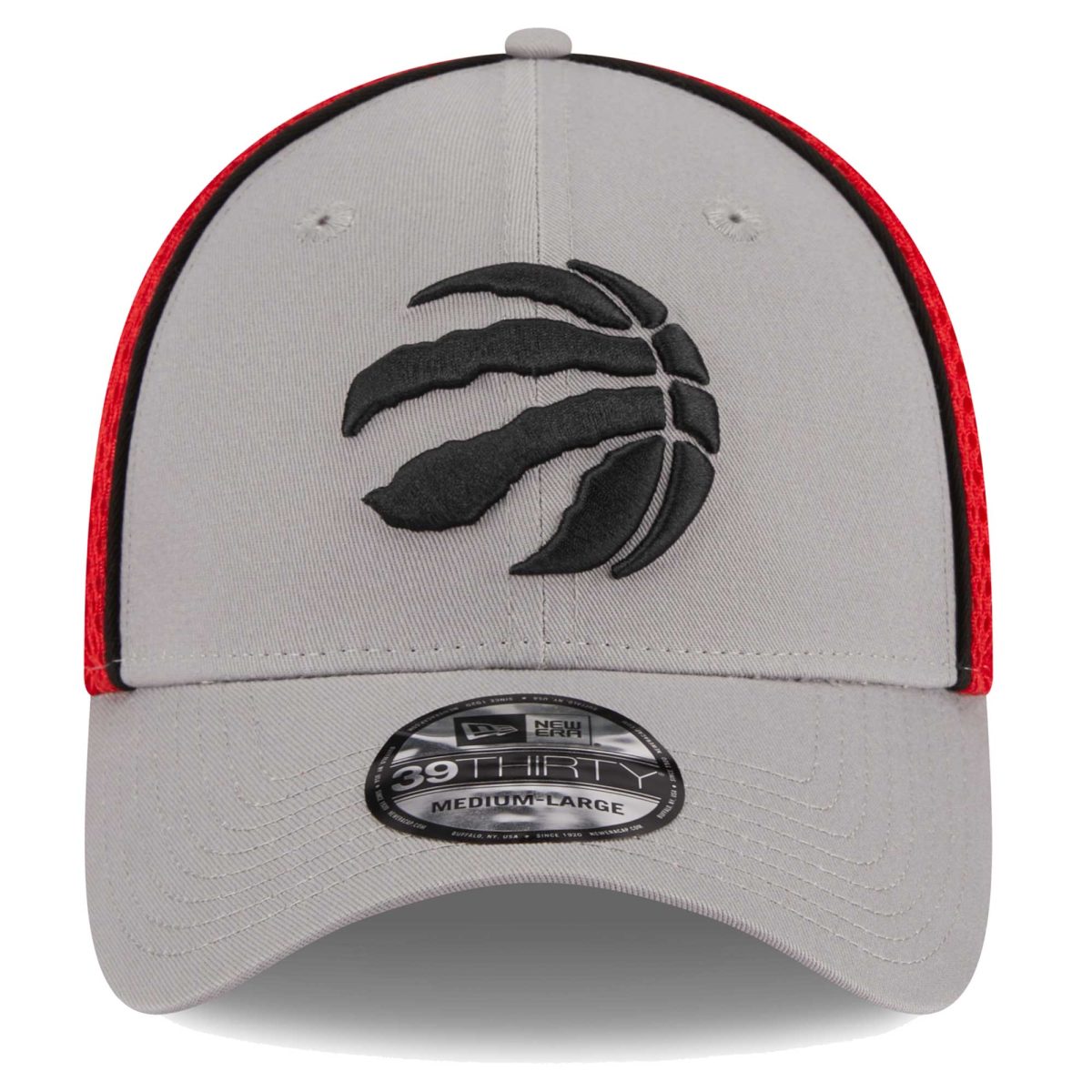 NBA men8217s toronto raptors new era grayred piped two-tone 39thirty flex hat Collection - Official Jerseys & Hats | NBA Store