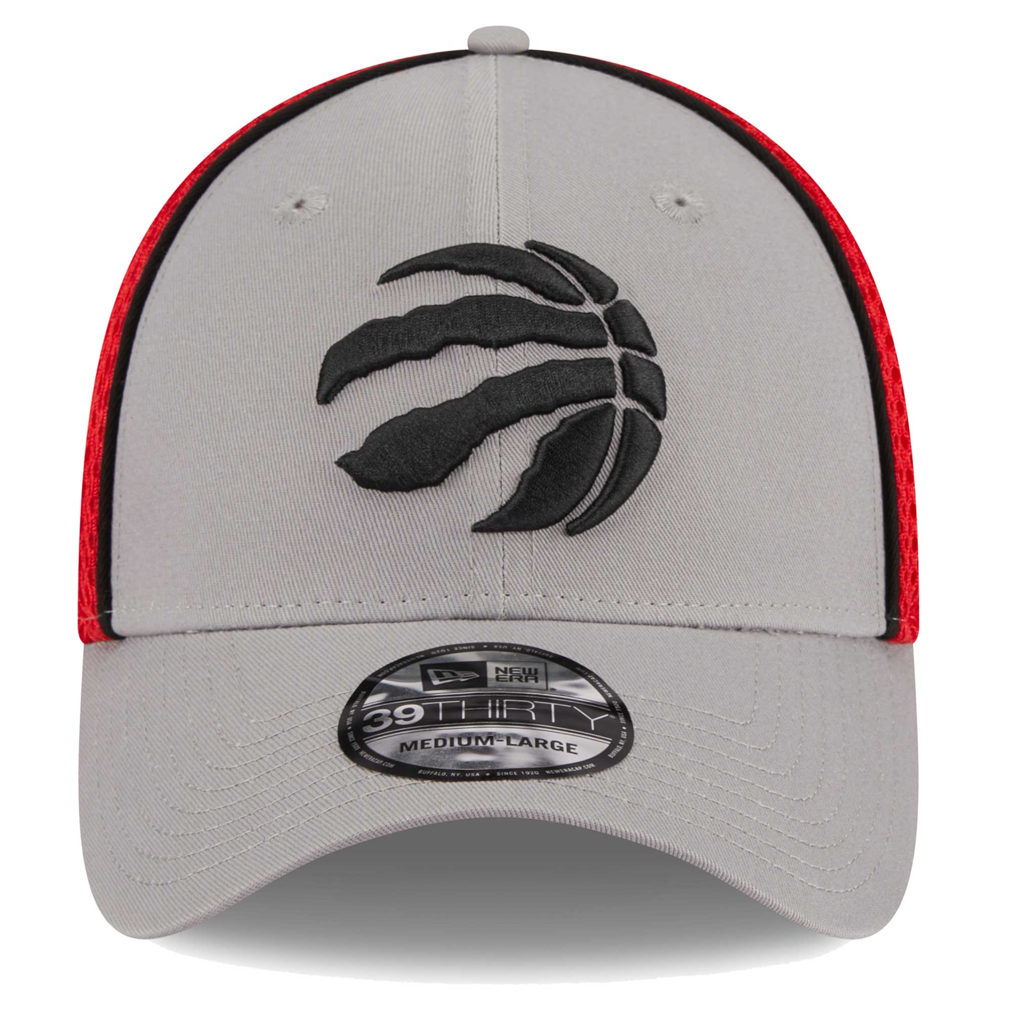 NBA men8217s toronto raptors new era grayred piped two-tone 39thirty flex hat Collection - Official Jerseys & Hats | NBA Store