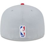 NBA men8217s toronto raptors new era grayred tip-off two-tone 59fifty fitted hat Collection - Official Jerseys & Hats | NBA Store
