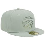 NBA men8217s toronto raptors new era light green sage color pack 59fifty fitted hat Collection - Official Jerseys & Hats | NBA Store