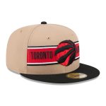 NBA men8217s toronto raptors new era tanblack 2024 nba draft 59fifty fitted hat Collection - Official Jerseys & Hats | NBA Store