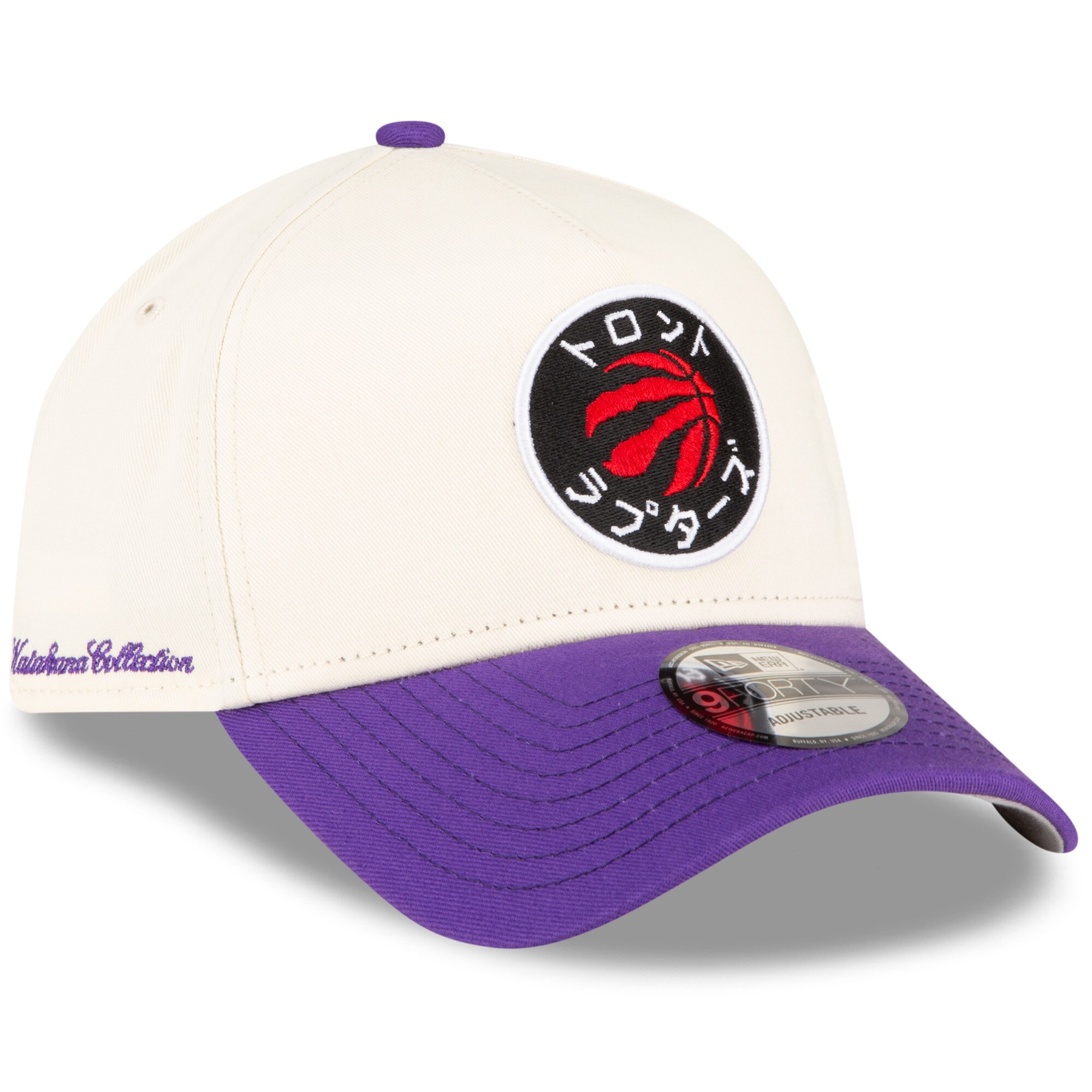 NBA men8217s toronto raptors new era x hyperfly katakana collection whitepurple a-frame 9forty adjustable hat Collection - Official Jerseys & Hats | NBA Store