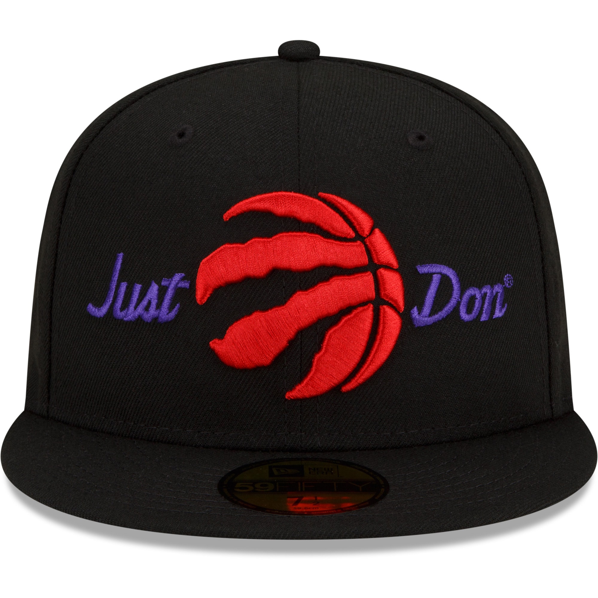 NBA men8217s toronto raptors new era x just don black 59fifty fitted hat Collection - Official Jerseys & Hats | NBA Store