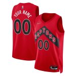NBA men8217s toronto raptors nike red 202122 diamond swingman custom jersey – icon edition Collection - Official Jerseys & Hats | NBA Store