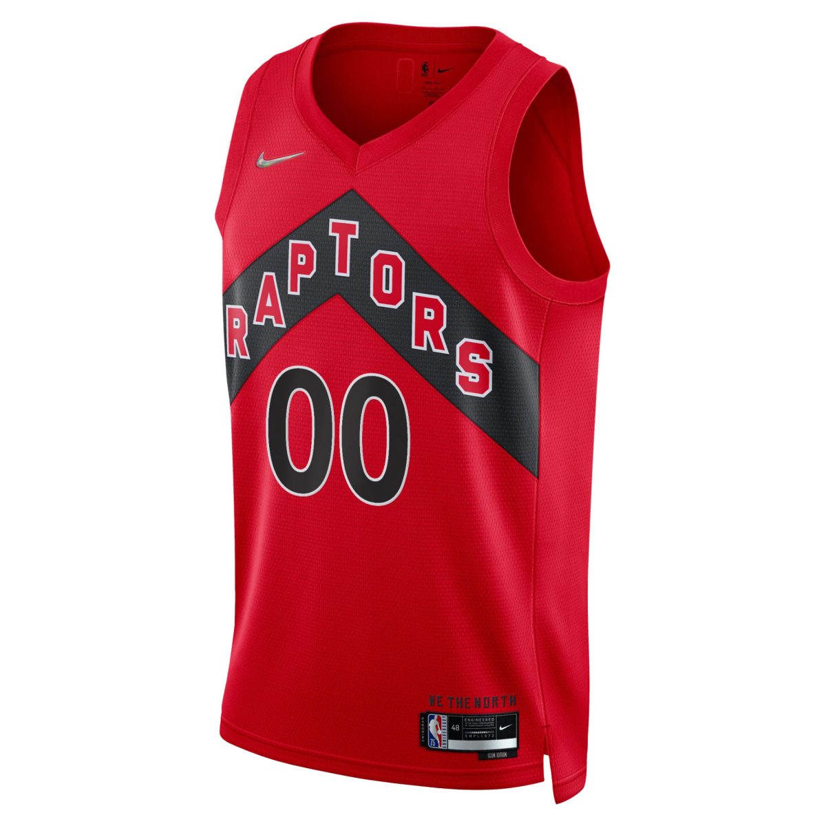 NBA men8217s toronto raptors nike red 202122 diamond swingman custom jersey – icon edition Collection - Official Jerseys & Hats | NBA Store