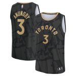 NBA men8217s toronto raptors og anunoby fanatics black fastbreak jersey – city edition Collection - Official Jerseys & Hats | NBA Store