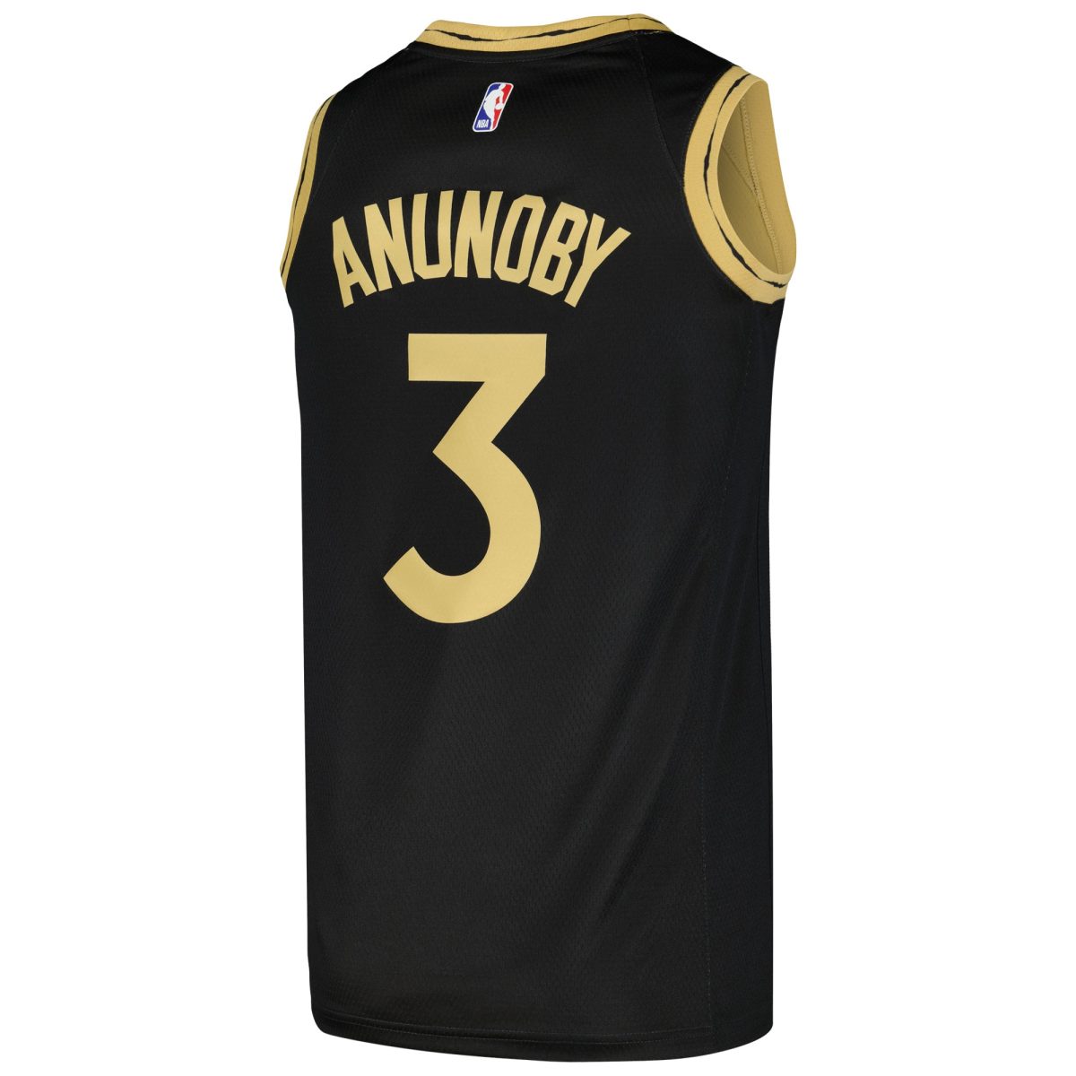 NBA men8217s toronto raptors og anunoby nike black swingman player jersey – city edition Collection - Official Jerseys & Hats | NBA Store