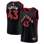 NBA men8217s toronto raptors pascal siakam fanatics black fast break replica jersey – statement edition Collection - Official Jerseys & Hats | NBA Store