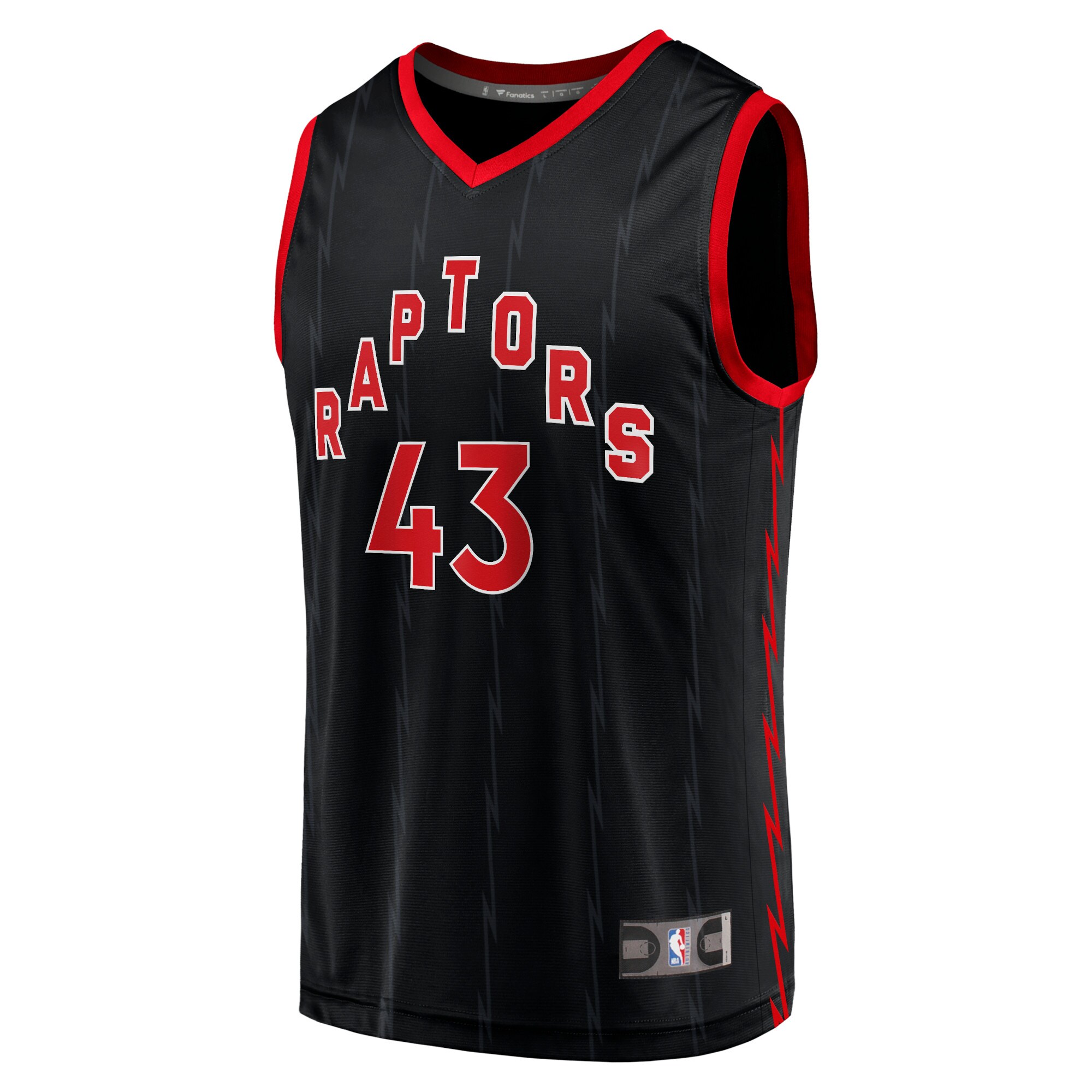 NBA men8217s toronto raptors pascal siakam fanatics black fast break replica jersey – statement edition Collection - Official Jerseys & Hats | NBA Store