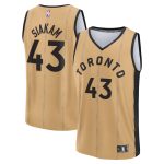 NBA men8217s toronto raptors pascal siakam fanatics gold fast break jersey – city edition Collection - Official Jerseys & Hats | NBA Store