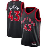NBA men8217s toronto raptors pascal siakam jordan brand black 202021 swingman jersey – statement edition Collection - Official Jerseys & Hats | NBA Store