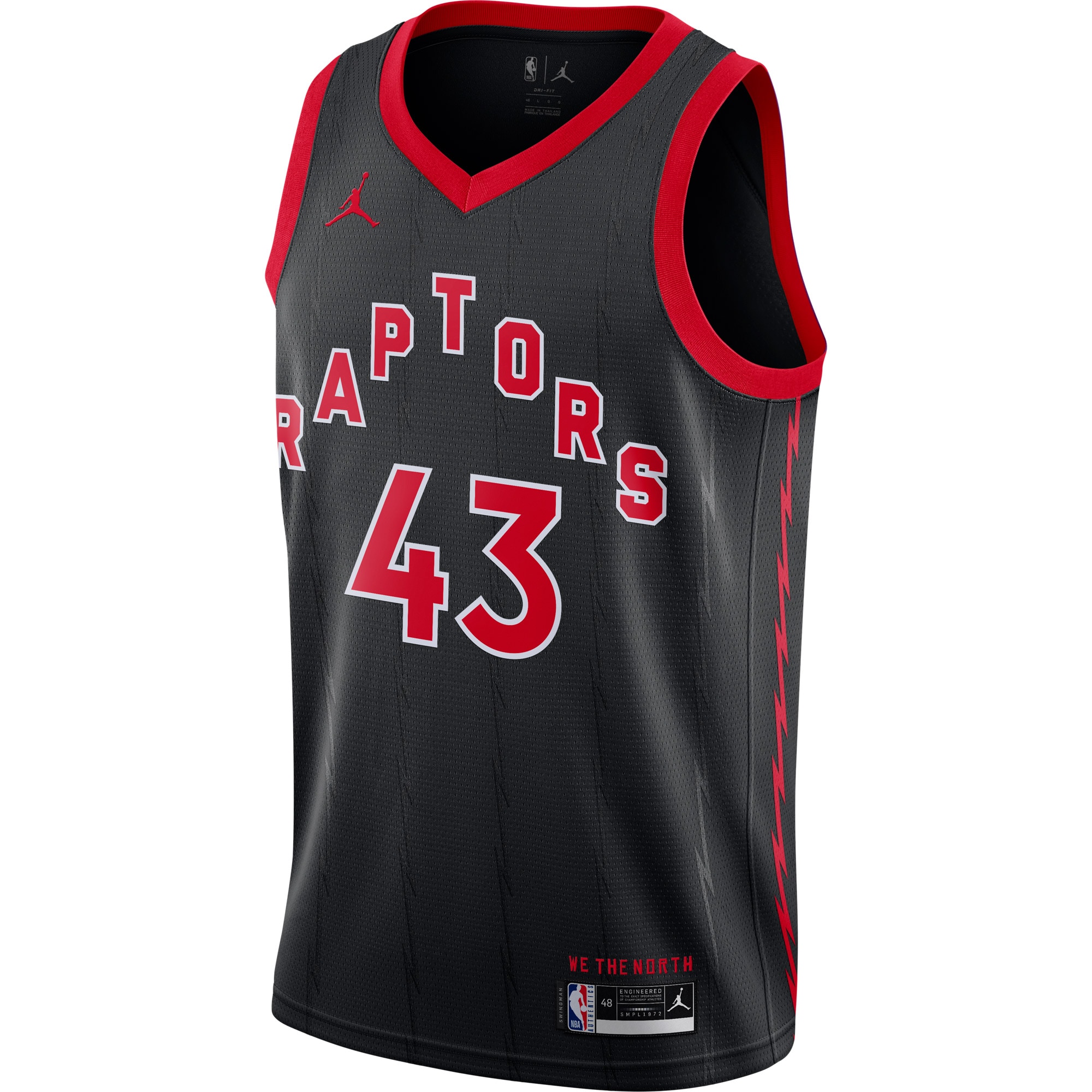 NBA men8217s toronto raptors pascal siakam jordan brand black 202021 swingman jersey – statement edition Collection - Official Jerseys & Hats | NBA Store