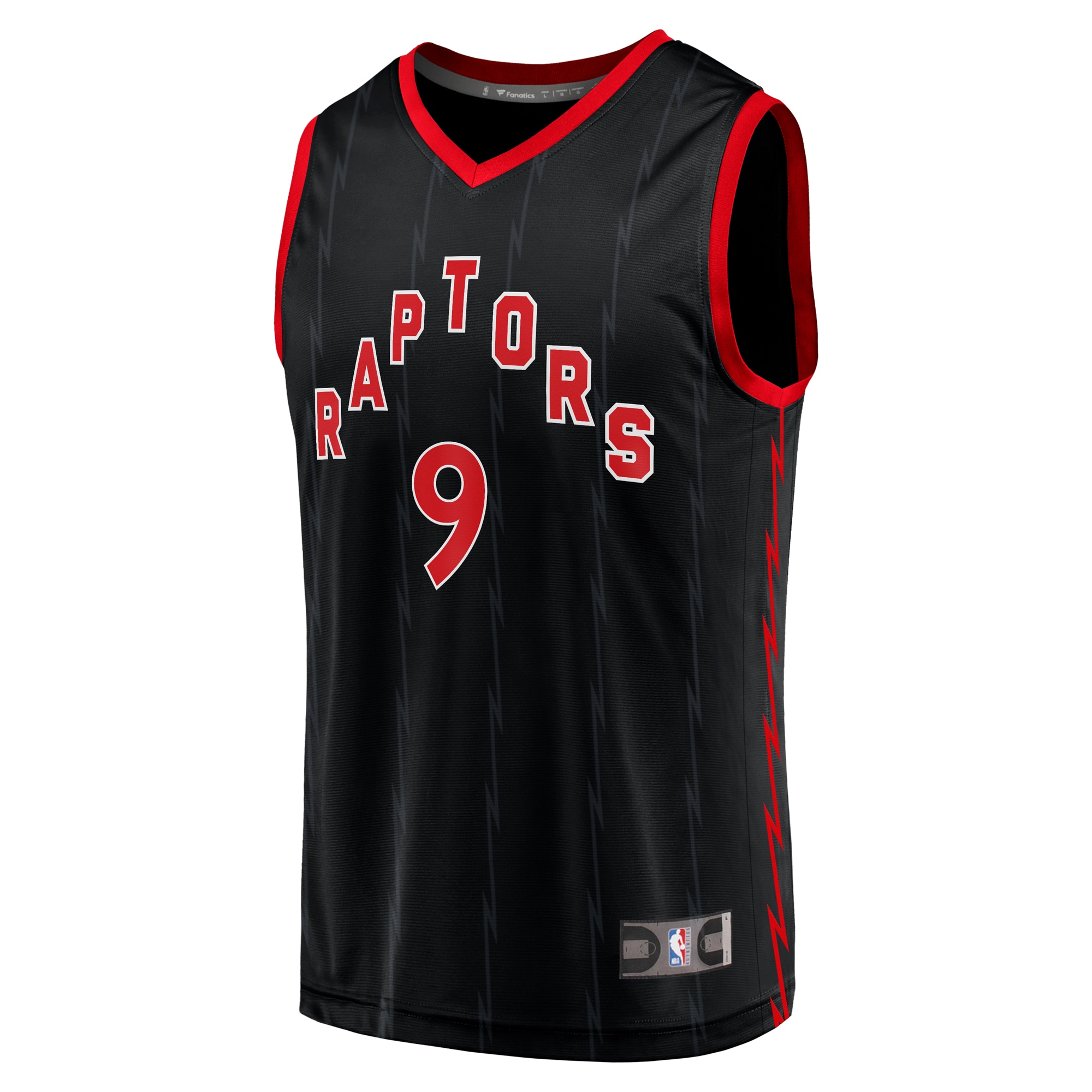 NBA men8217s toronto raptors rj barrett fanatics black fast break player jersey – statement edition Collection - Official Jerseys & Hats | NBA Store