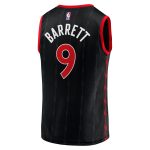 NBA men8217s toronto raptors rj barrett fanatics black fast break player jersey – statement edition Collection - Official Jerseys & Hats | NBA Store