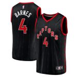 NBA men8217s toronto raptors scottie barnes fanatics black fast break replica player jersey – statement edition Collection - Official Jerseys & Hats | NBA Store