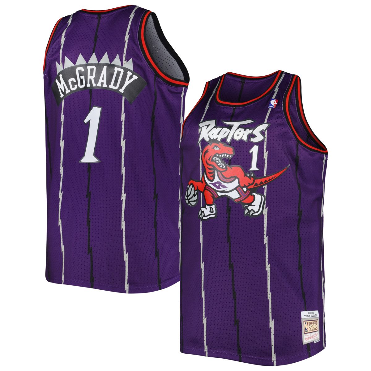 NBA men8217s toronto raptors tracy mcgrady mitchell amp ness purple big amp tall hardwood classics 199899 swingman jersey Collection - Official Jerseys & Hats | NBA Store