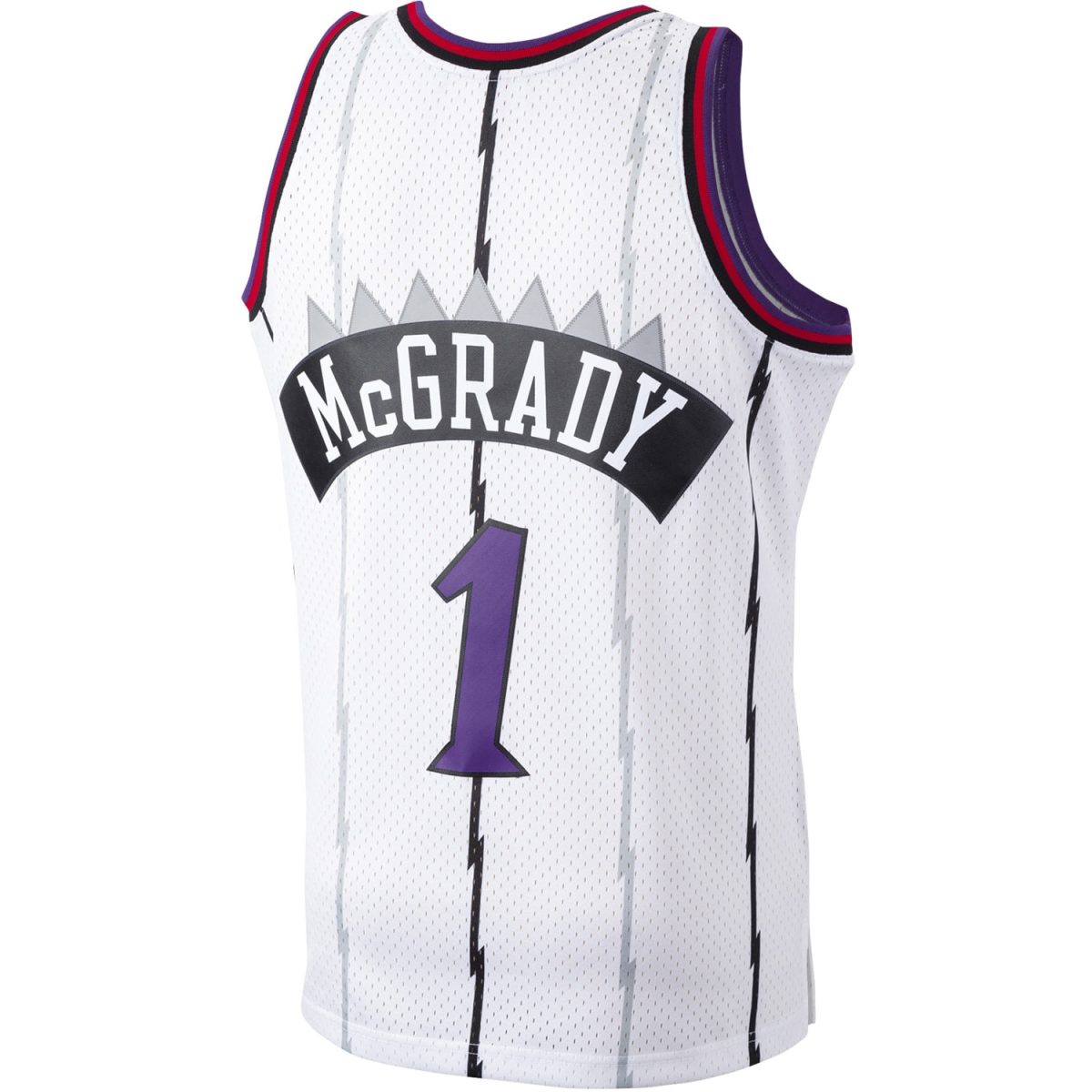 NBA men8217s toronto raptors tracy mcgrady mitchell amp ness white 199899 hardwood classics swingman jersey Collection - Official Jerseys & Hats | NBA Store