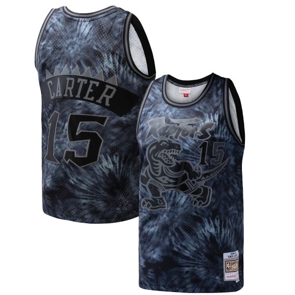 NBA men8217s toronto raptors vince carter mitchell amp ness black hardwood classics 199899 tie-dye swingman jersey Collection - Official Jerseys & Hats | NBA Store