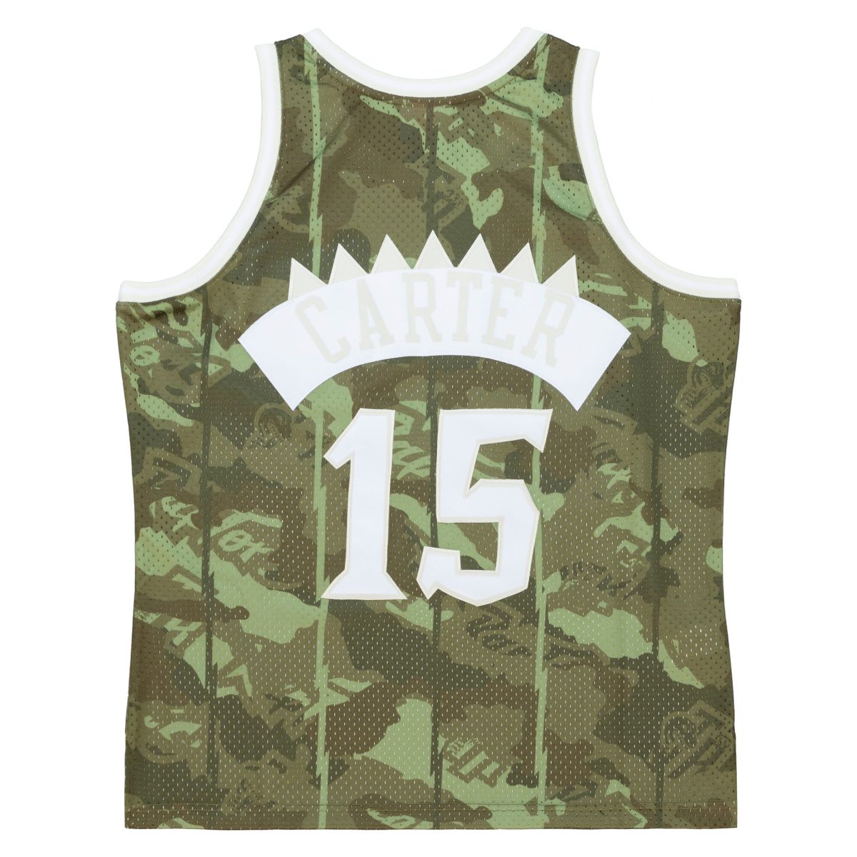 NBA men8217s toronto raptors vince carter mitchell amp ness camo hardwood classics 199899 ghost green swingman jersey Collection - Official Jerseys & Hats | NBA Store